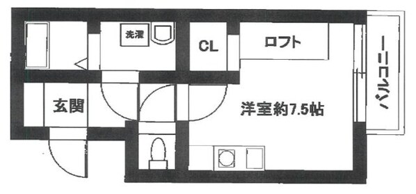 レナジア姫路ビルの物件間取画像